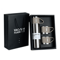 (500ml) Stainless Steel Vacuum Flask Gift Set with 3 Mugs
